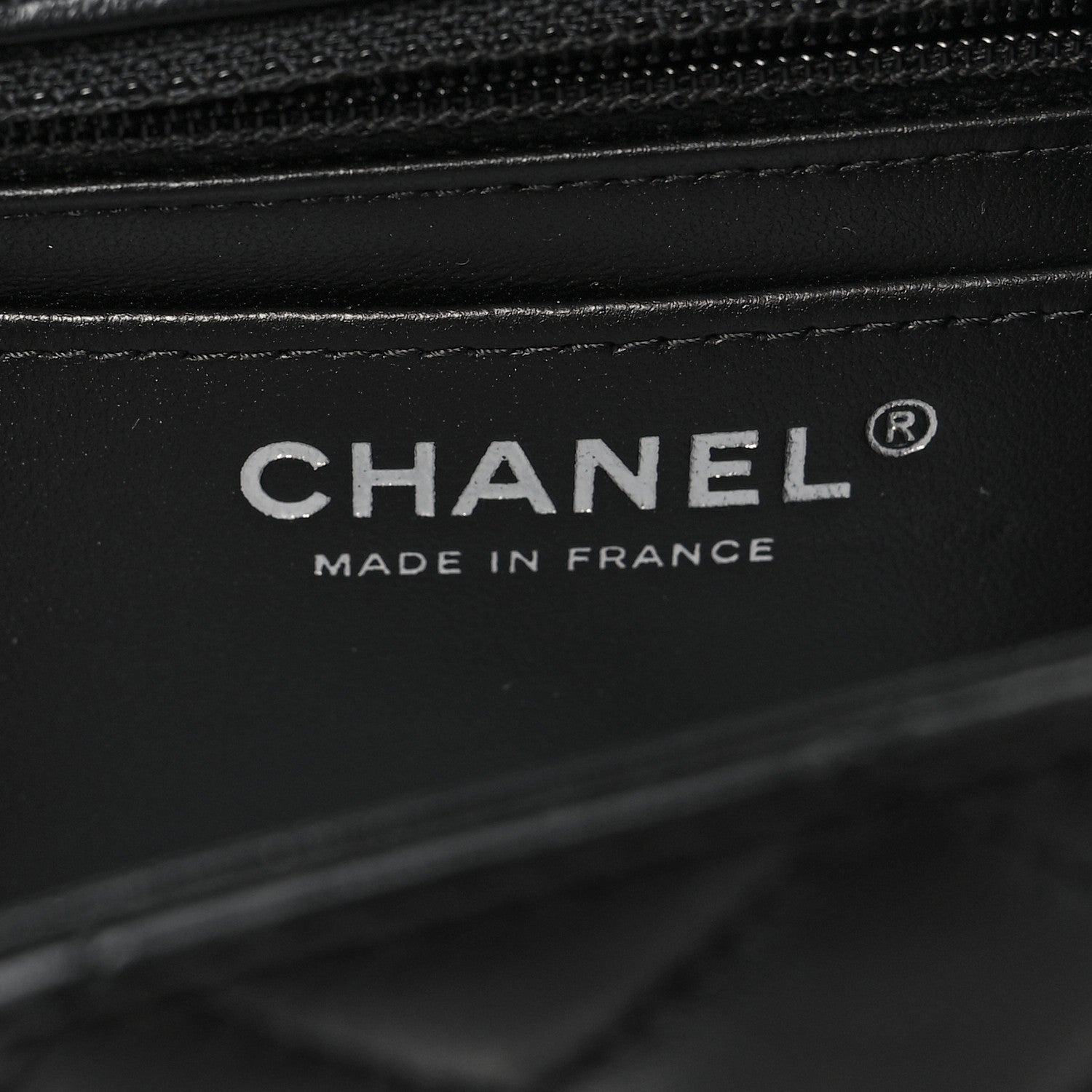 Chanel Lambskin Quilted Mini Rectangular Flap Black 6 of 11