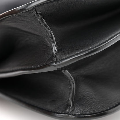 Saint Laurent Suede Smooth Calfskin Monogram Medium Solferino Soft Satchel Black 15 of 16