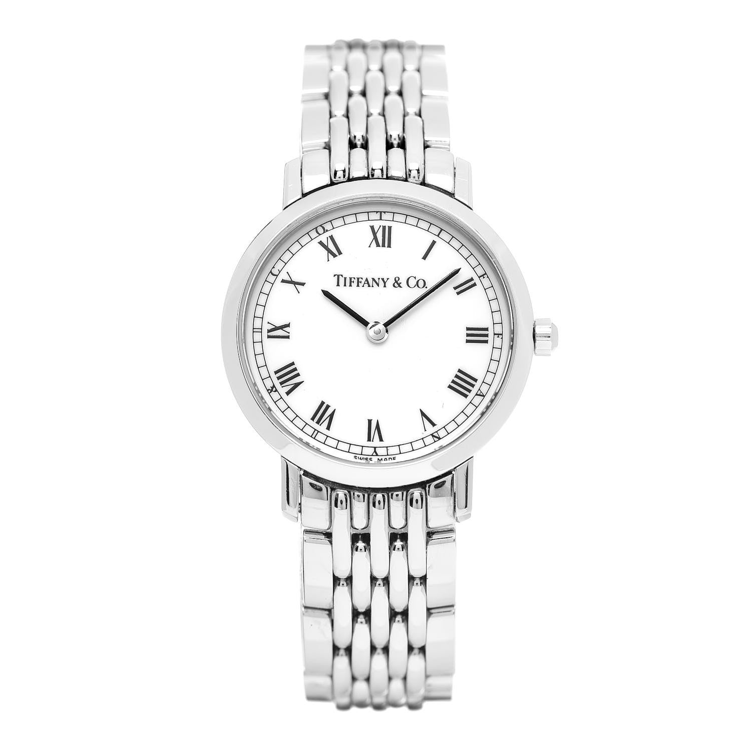 Tiffany Stainless Steel 24mm Classic Quartz Watch 1 of 5