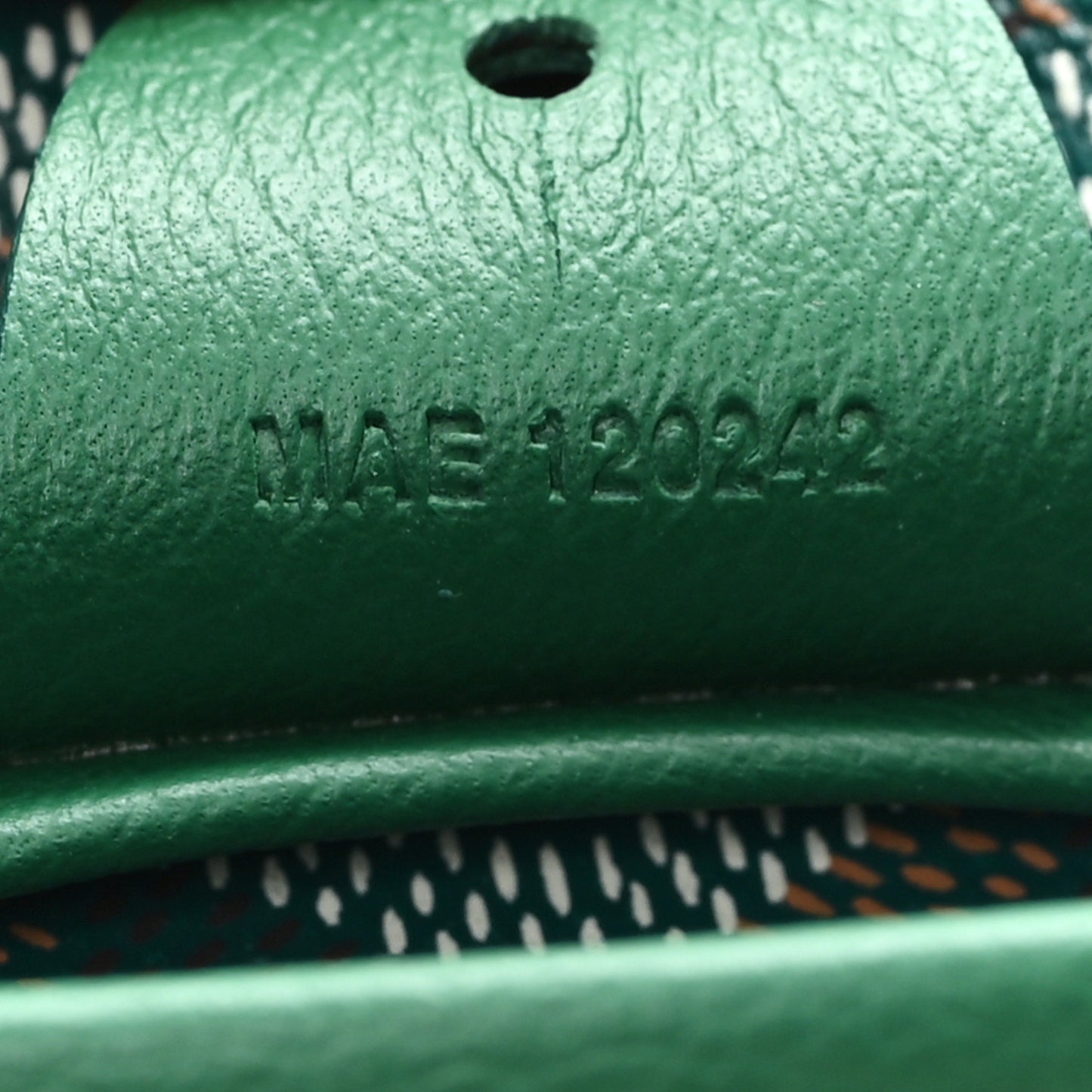 Goyardine Artois PM Green