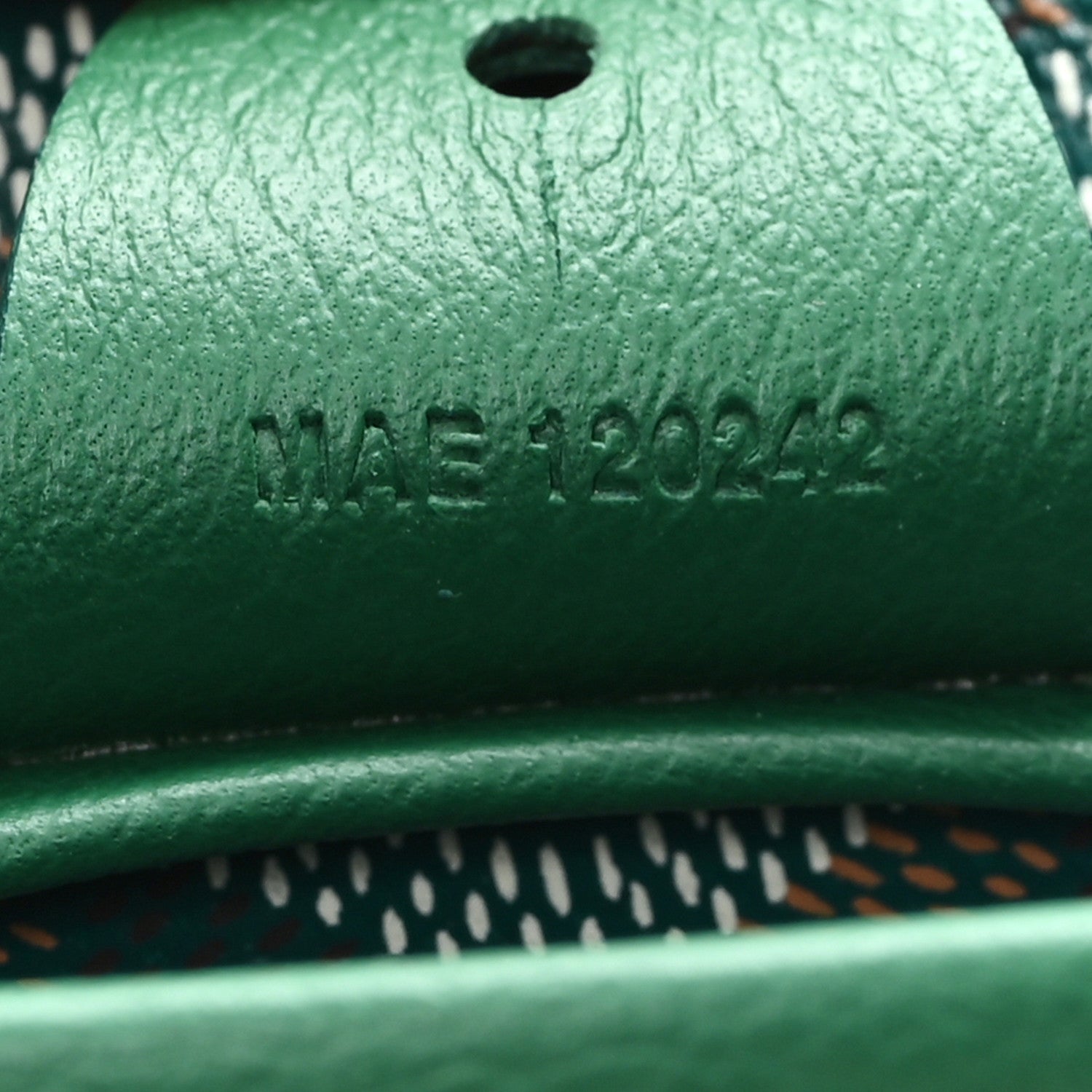 Goyard Goyardine Artois PM Green 7 of 10