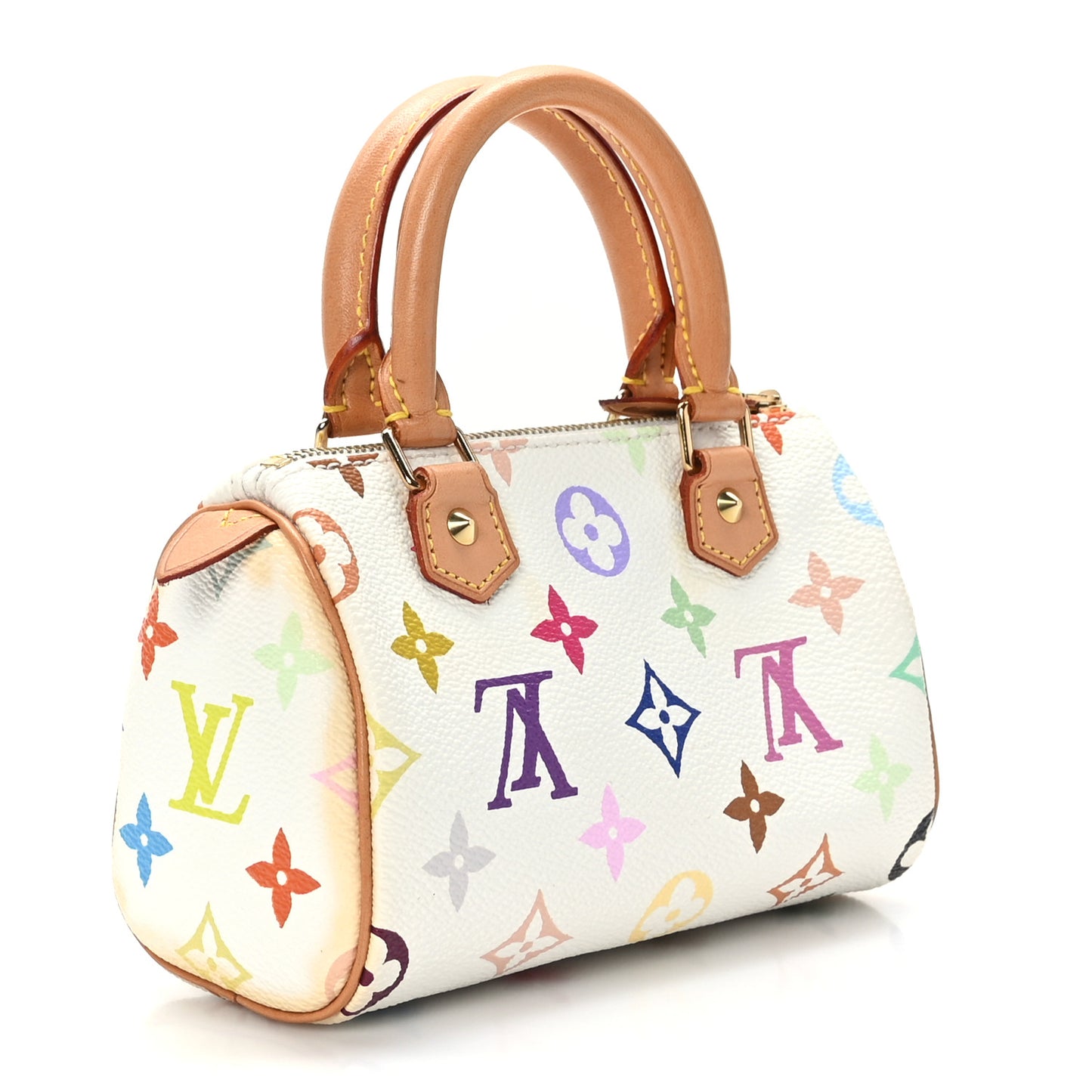 Monogram Multicolor Mini Sac HL Speedy White