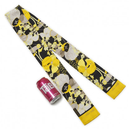 Louis Vuitton Silk Hibiscus Bandeau Yellow 2 of 5