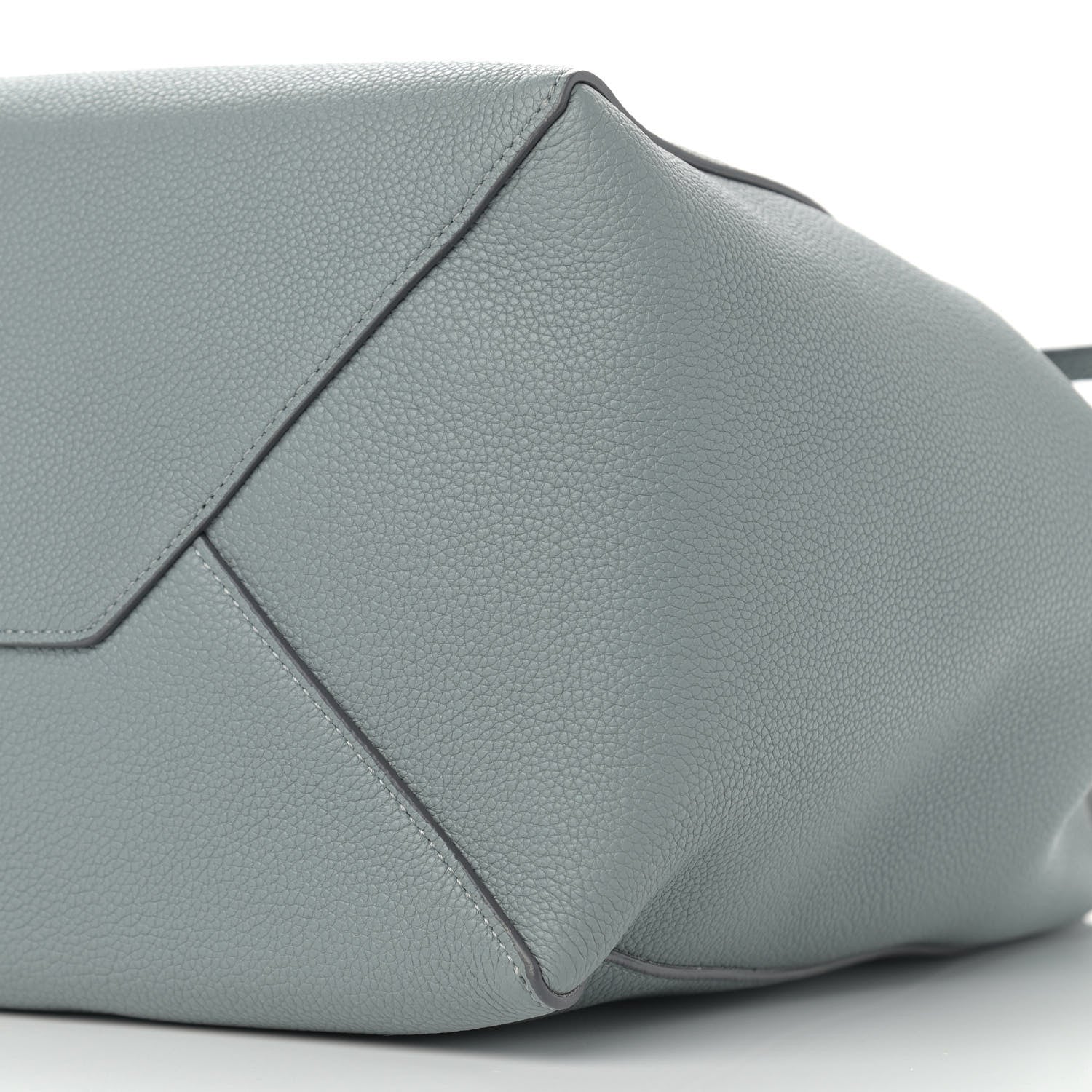 Celine Soft Grained Calfskin Small Belt Cabas Phantom Storm 10 of 10