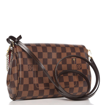 Louis Vuitton Damier Ebene Favorite MM 3 of 7