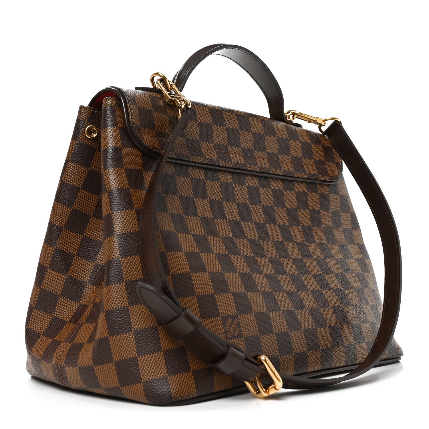 Louis Vuitton Damier Ebene Bergamo MM 2 of 8