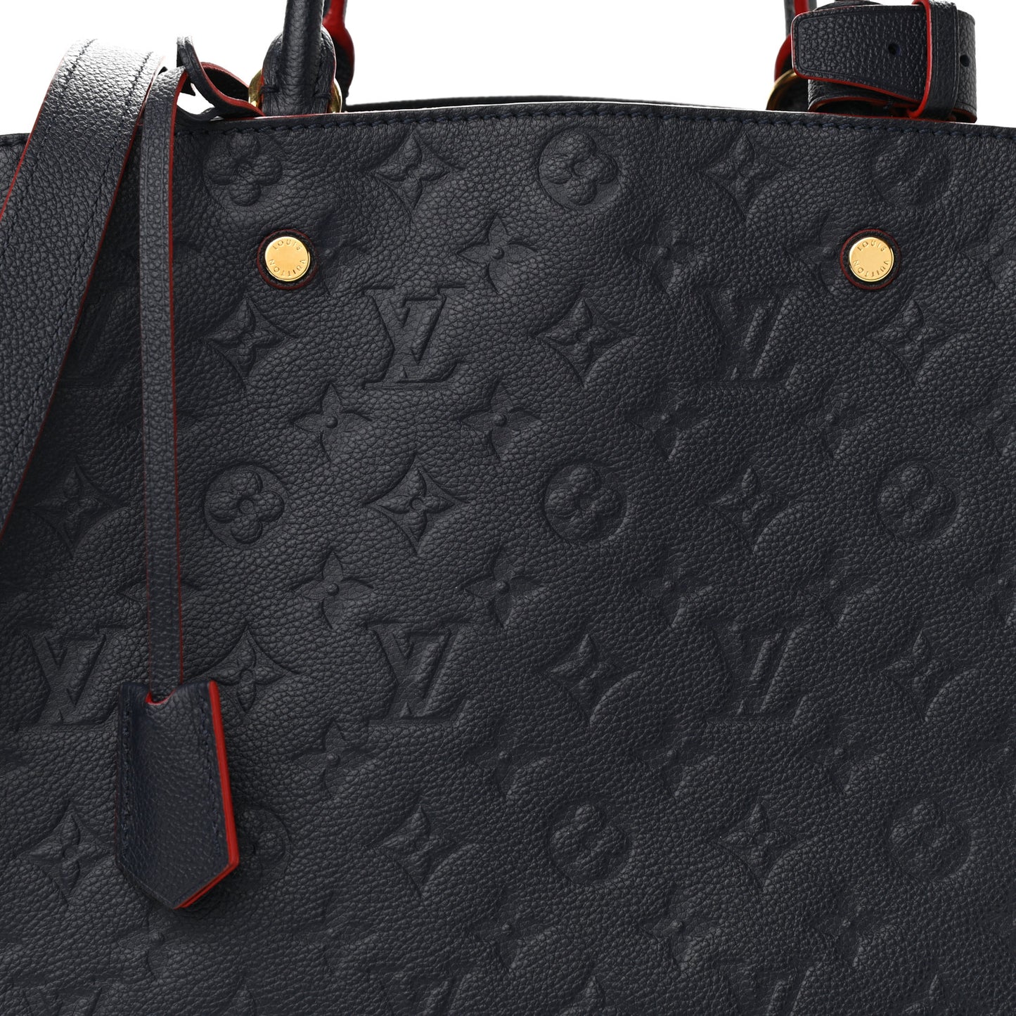 Empreinte Montaigne GM Marine Rouge