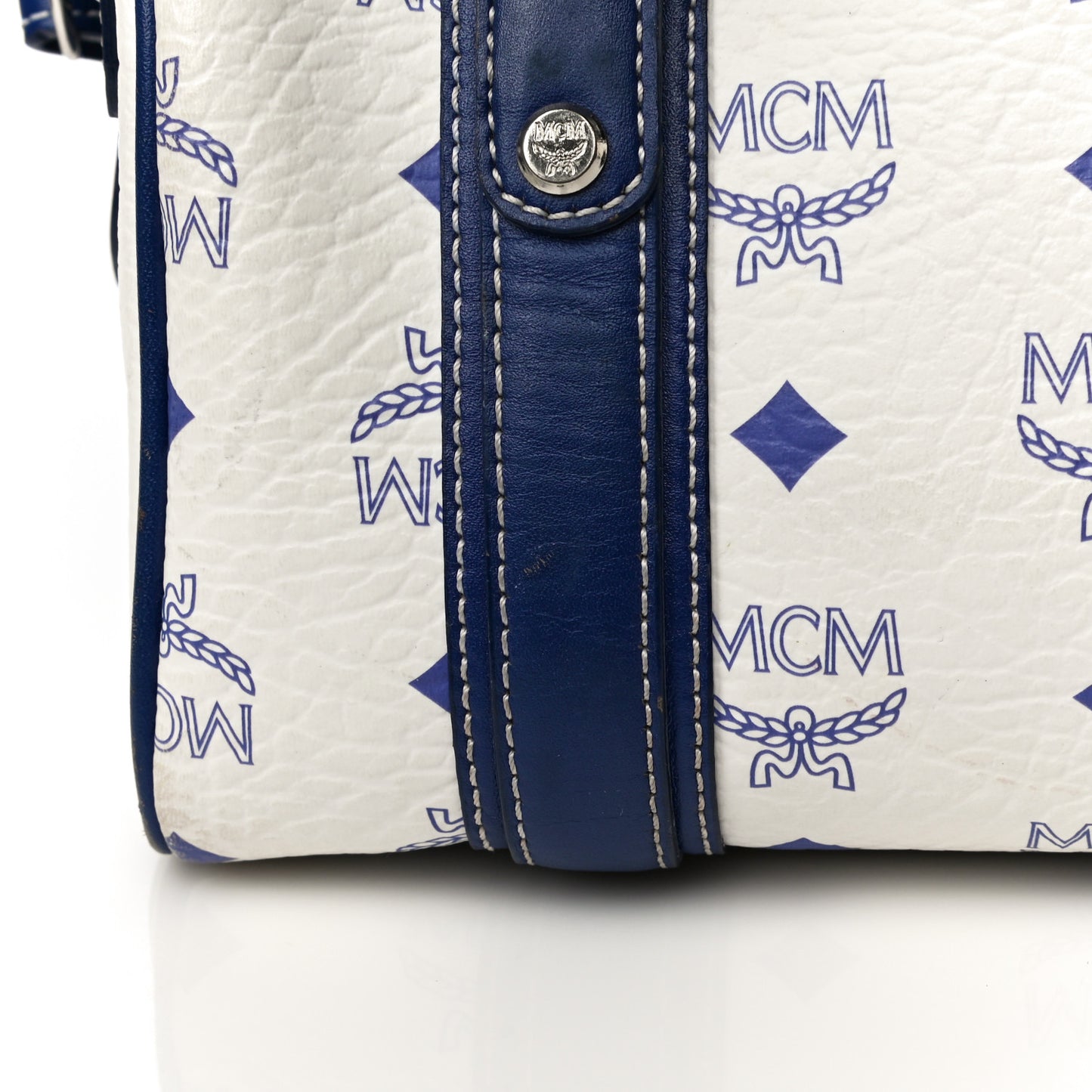 Visetos Boston Satchel Satchel White