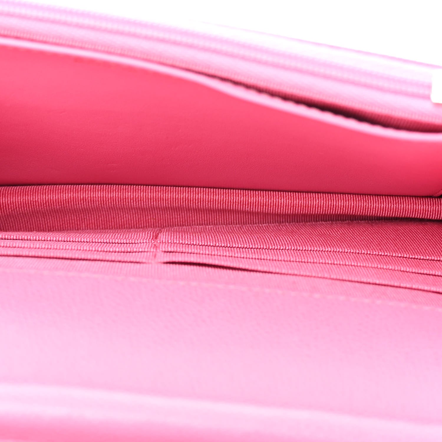 Chanel Caviar Quilted Wallet on Chain WOC Pink 5 of 13