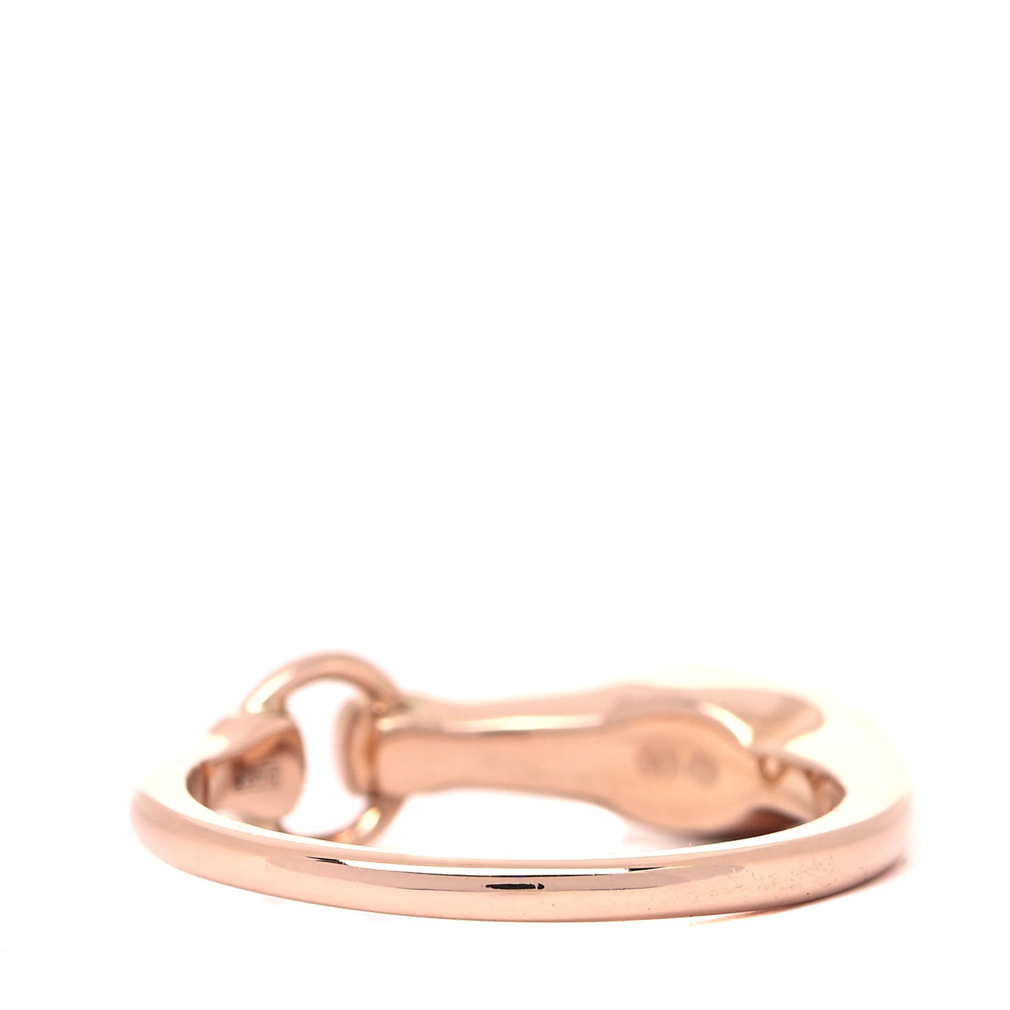 18K Rose Gold Diamond TPM Galop Ring 53 6.5
