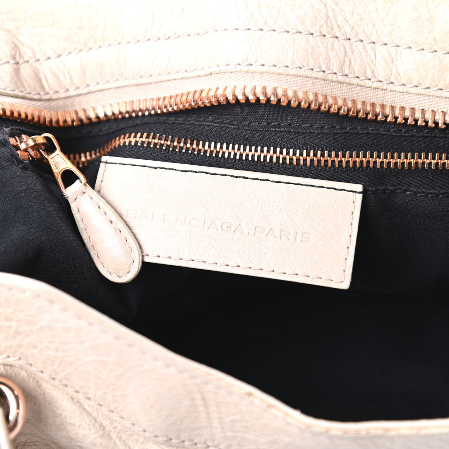 Agneau Giant 21 Rose Gold Hardware City Praline