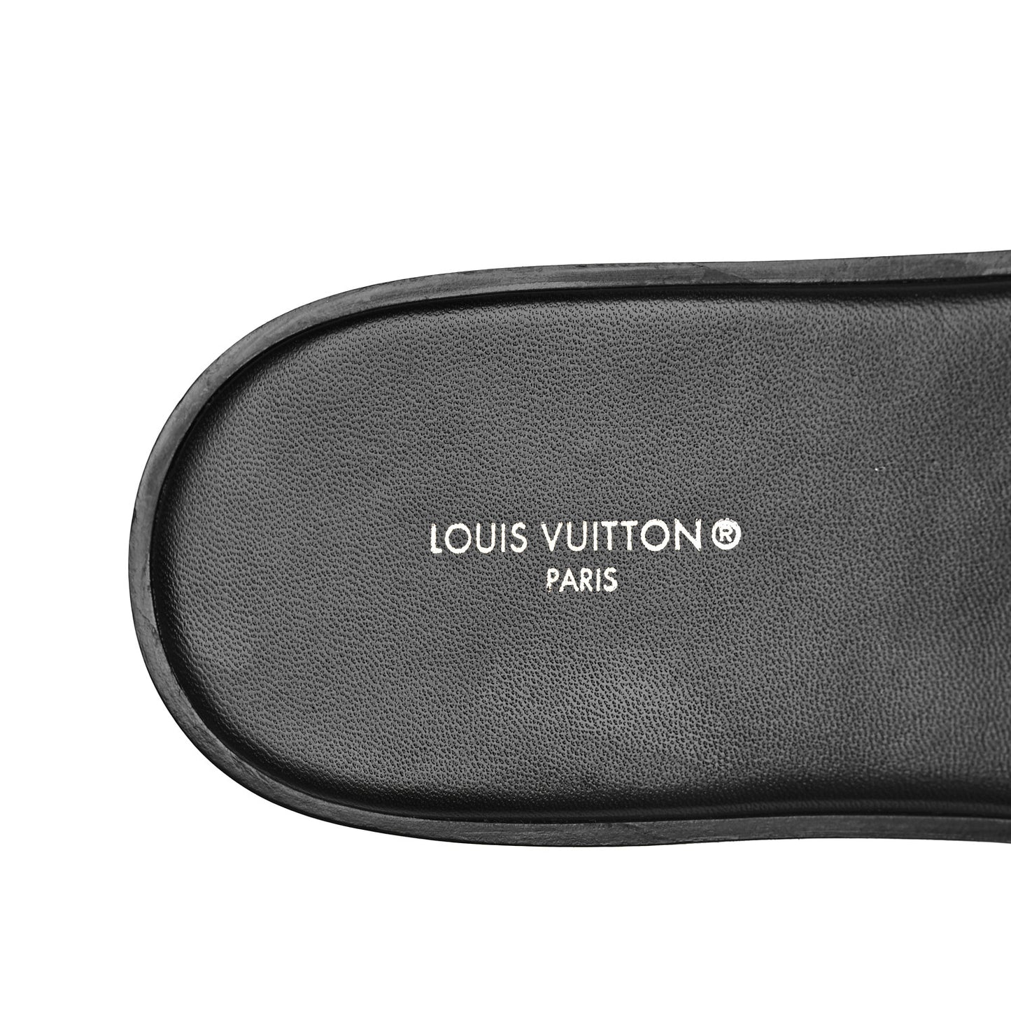 Patent Monogram Lock It Flat Mule 39.5