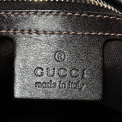 Gucci Monogram Peggy Braided Tote Ebony 3 of 8