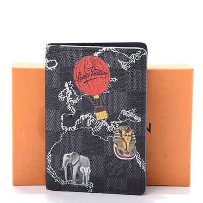 Louis Vuitton Damier Graphite World Map Pocket Organizer NM 9 of 9