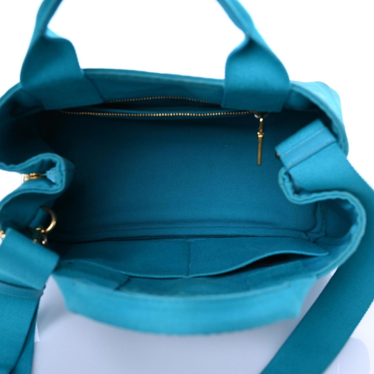 Canapa Small Logo Tote Pavone