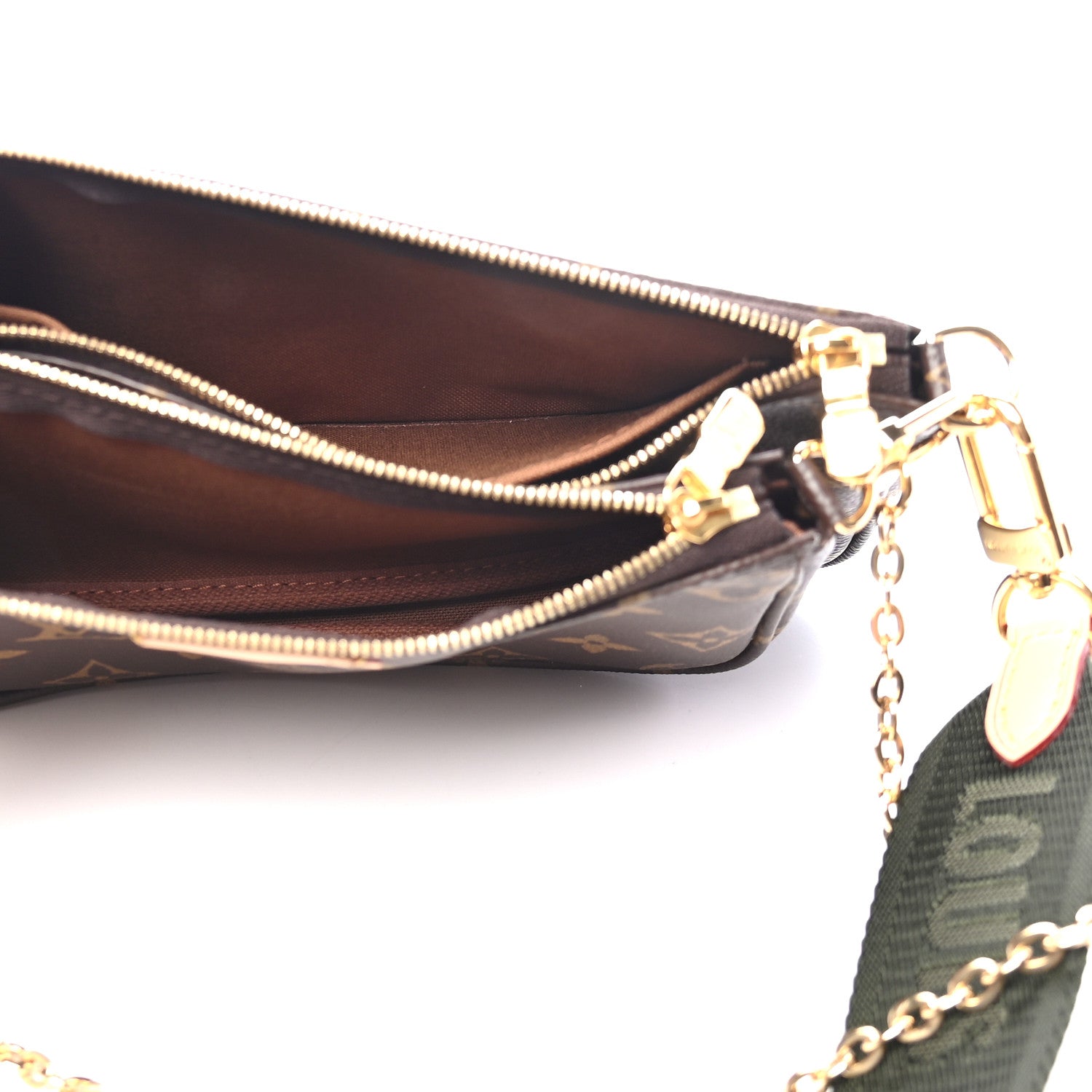 Louis Vuitton Monogram Multi Pochette Accessories Kaki 5 of 10
