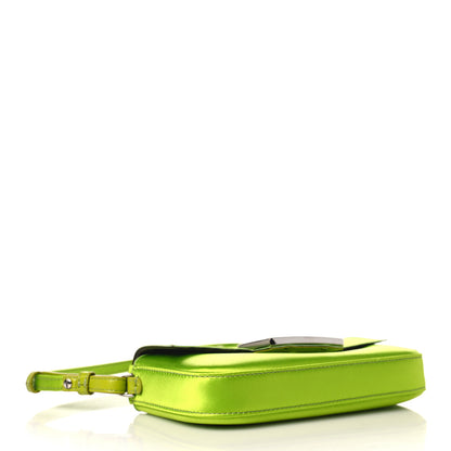 Fendi Silk Satin Phone Baguette Wasabi 4 of 10