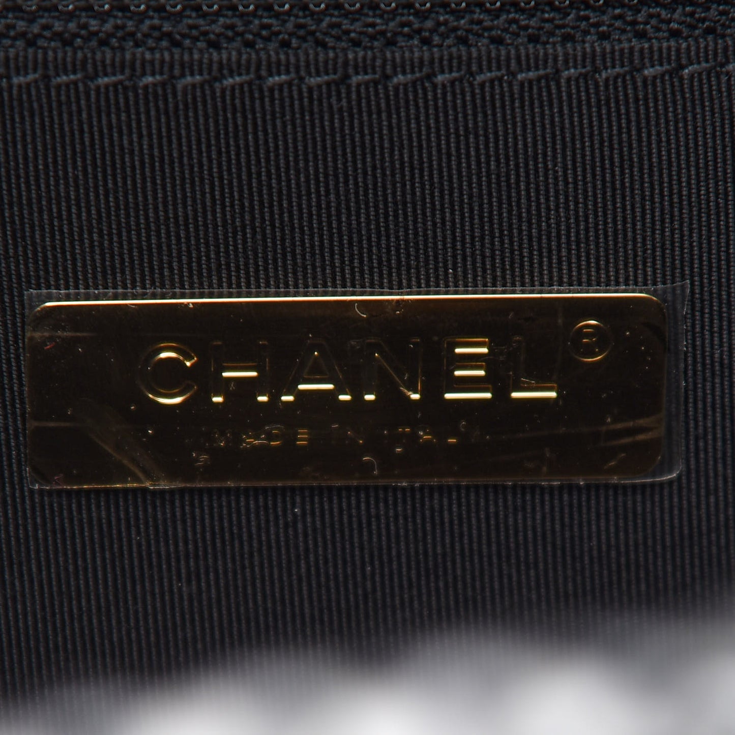 Tweed Quilted Large Chanel 19 Flap Black White