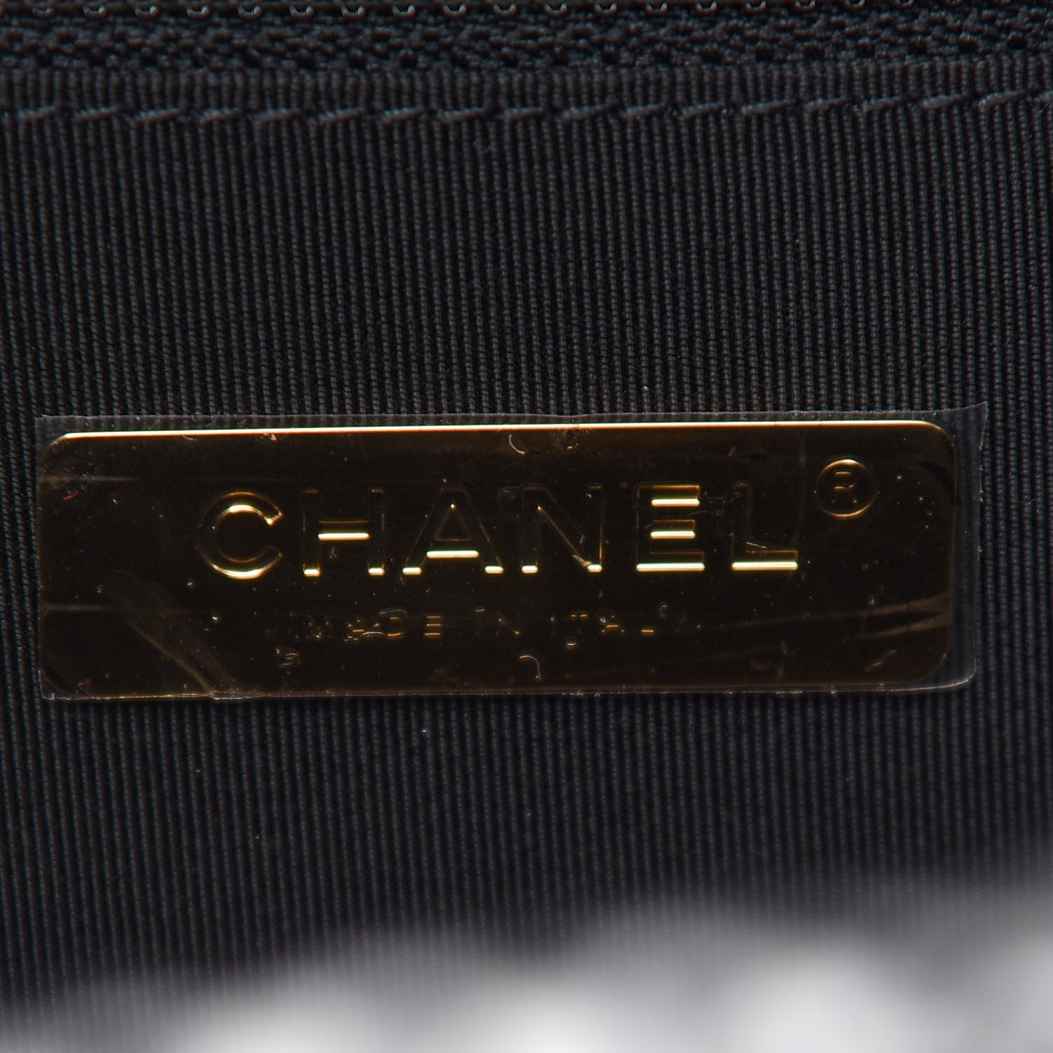Chanel Tweed Quilted Large Chanel 19 Flap Black White 6 of 10
