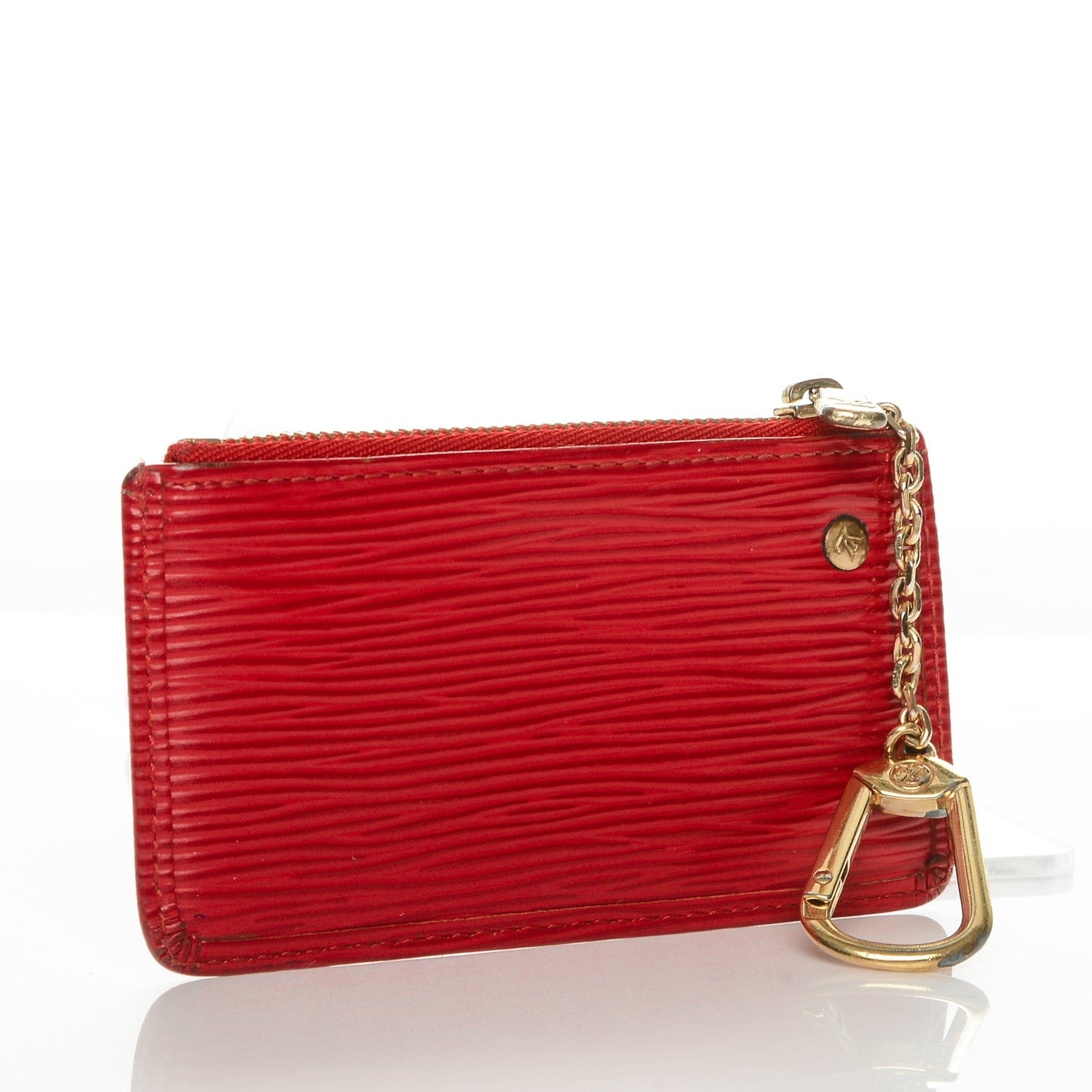 Louis Vuitton Epi Key Pouch Castillan Red 3 of 6