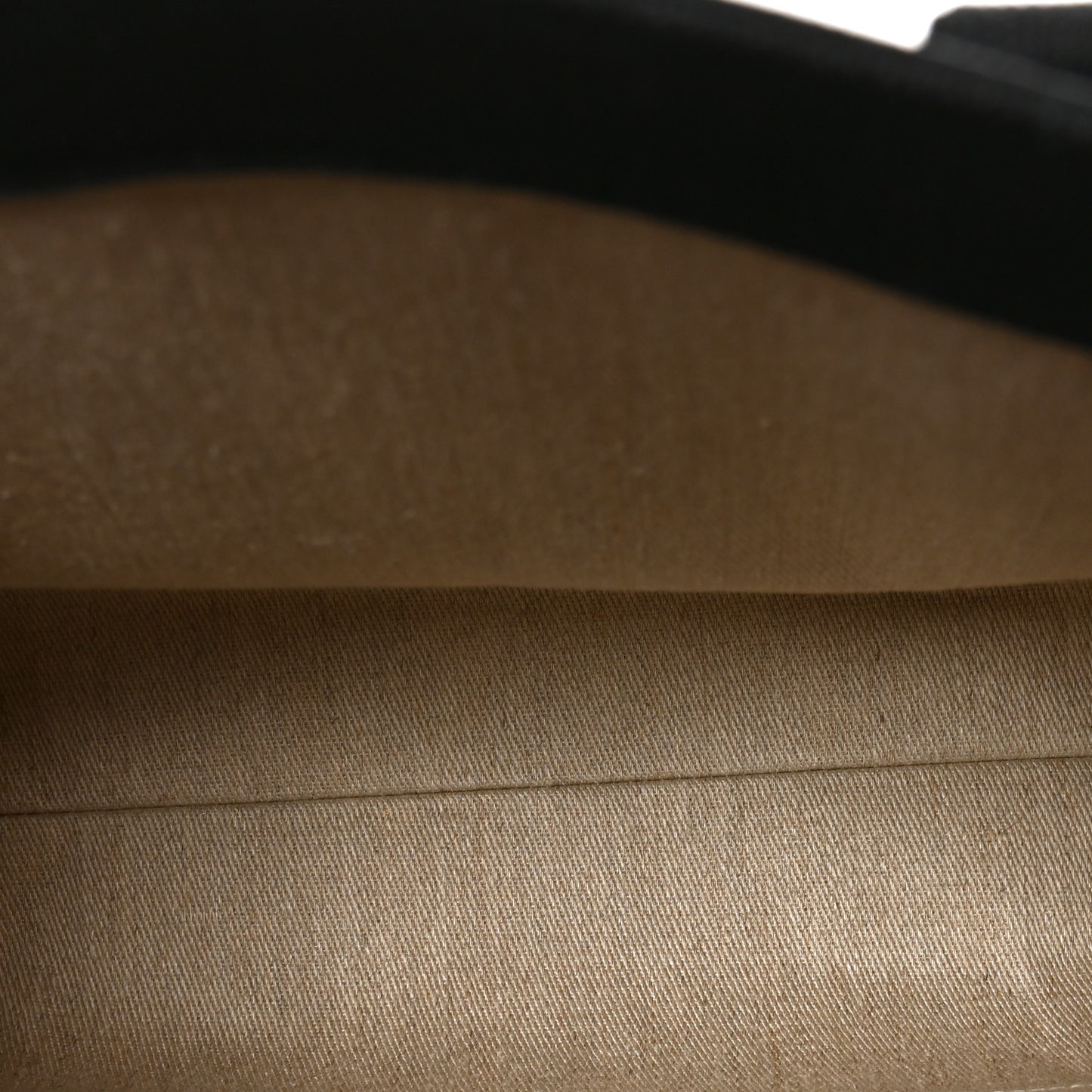 Cotton Calfskin Medium Woody Ribbon Tote Black