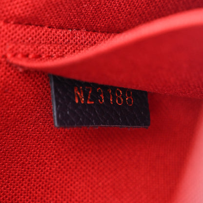 Louis Vuitton Empreinte Pochette Felicie Chain Wallet Marine Rouge 7 of 10