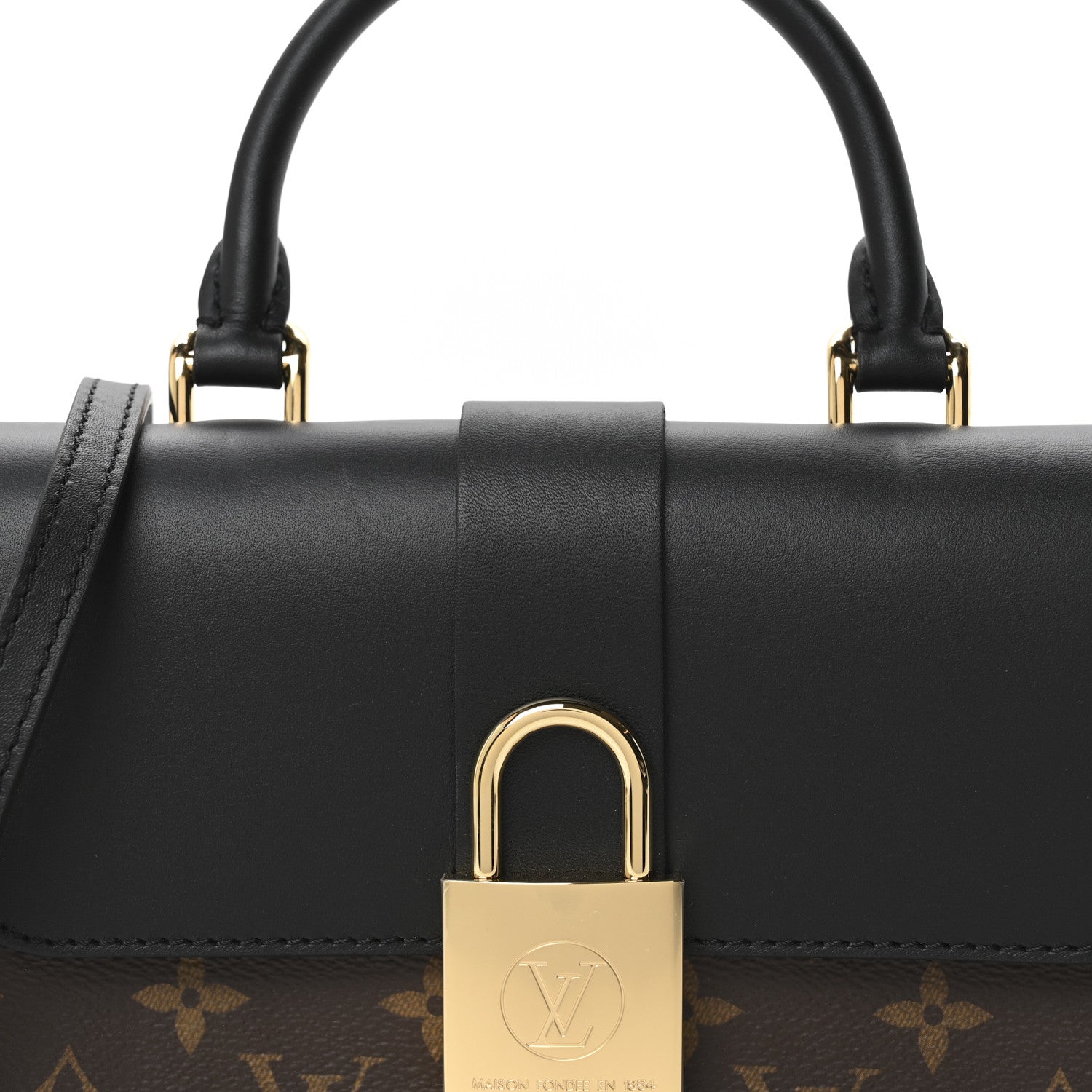 Louis Vuitton Monogram Locky BB Black 7 of 10