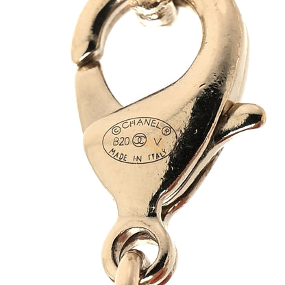 Chanel Pearl Crystal CC Bracelet Gold 5 of 6