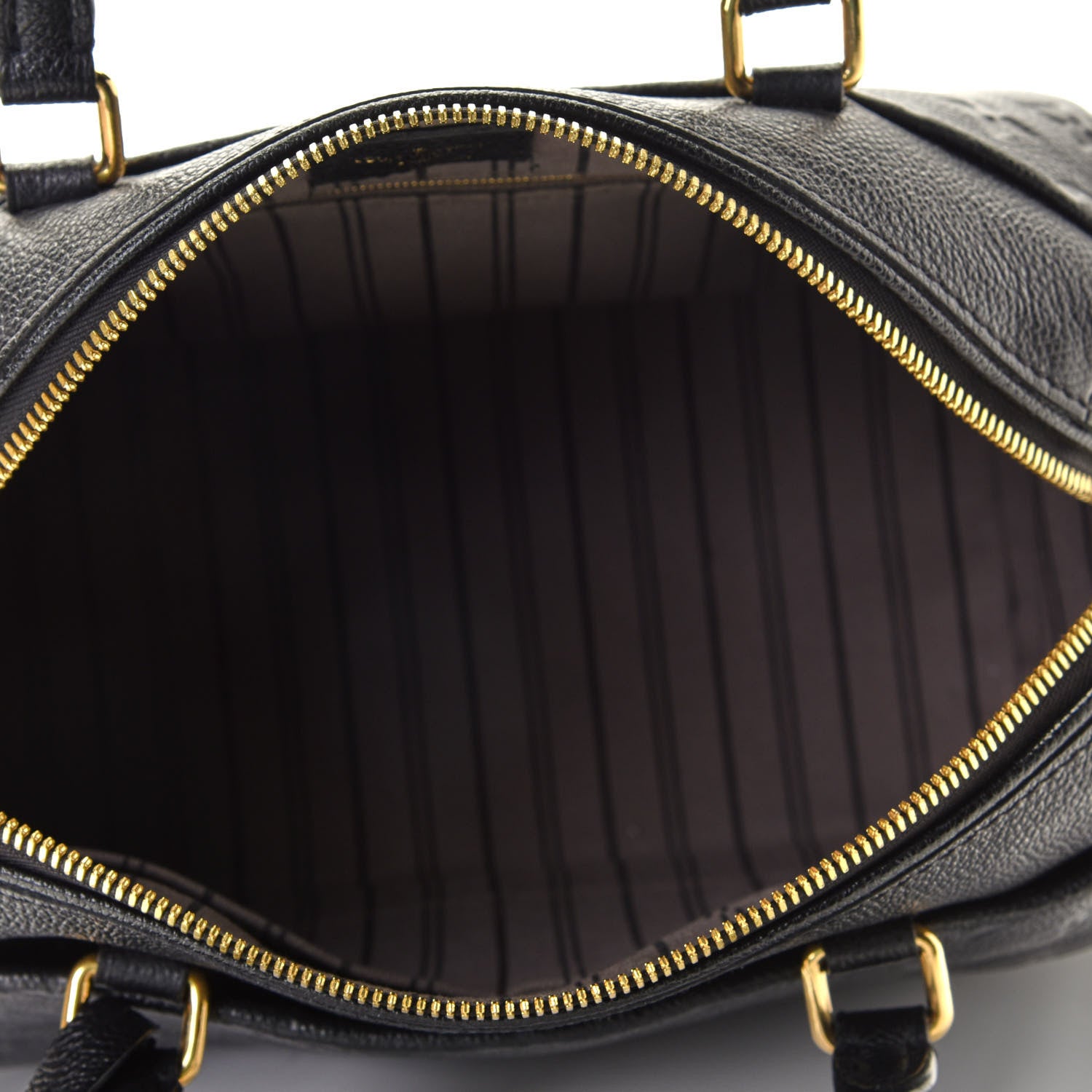 Louis Vuitton Empreinte Speedy Bandouliere 25 NM Black 4 of 5