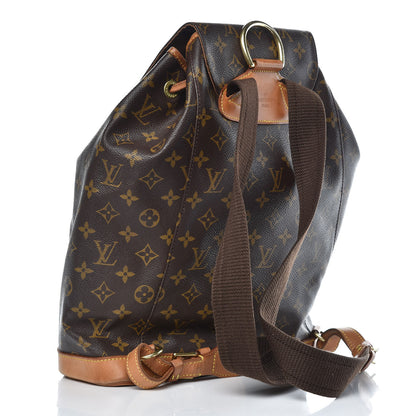 Louis Vuitton Monogram Montsouris GM Backpack 3 of 12