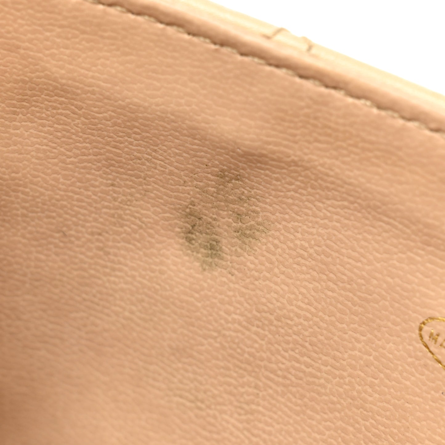 Lambskin Quilted Flap Waist Belt Bag 75 30 Beige