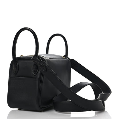 Hermes Swift Matte Alligator Mini Touch Lindy 20 Black 3 of 9