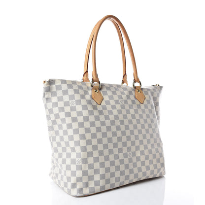 Louis Vuitton Damier Azur Saleya GM 3 of 29