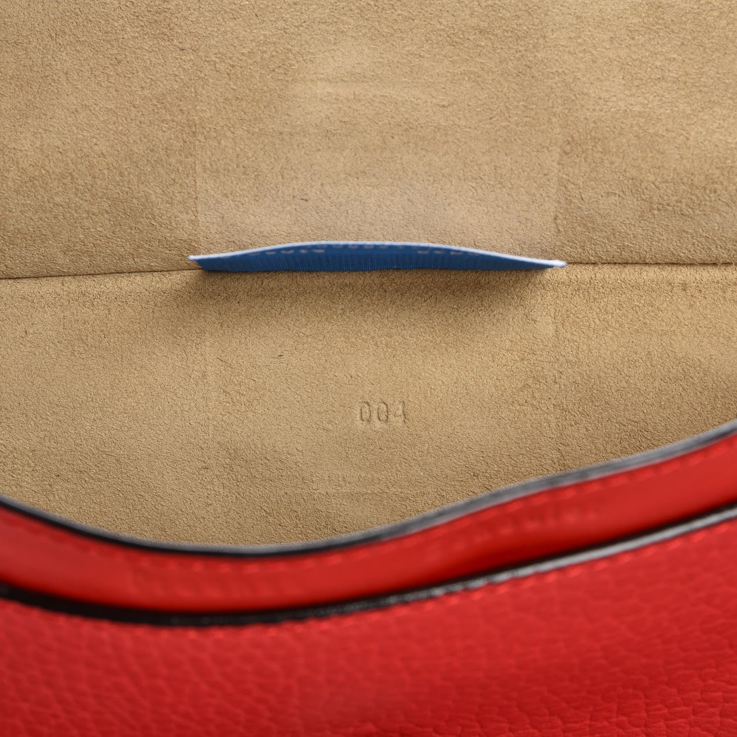 Proenza Schouler Pebbled Calfskin Double Sided PS Courier Bag Red 7 of 7