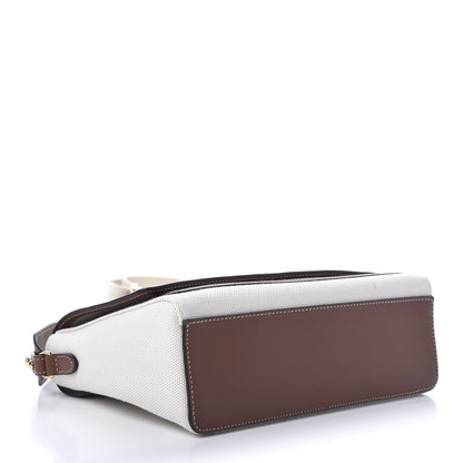 Burberry Canvas Horseferry Print Note Crossbody Bag Natural Tan 4 of 10
