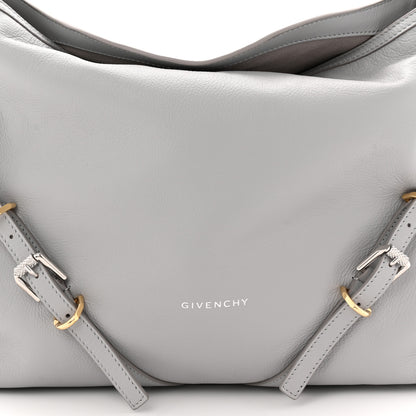Givenchy Calfskin Medium Voyou Bag Light Grey 8 of 10