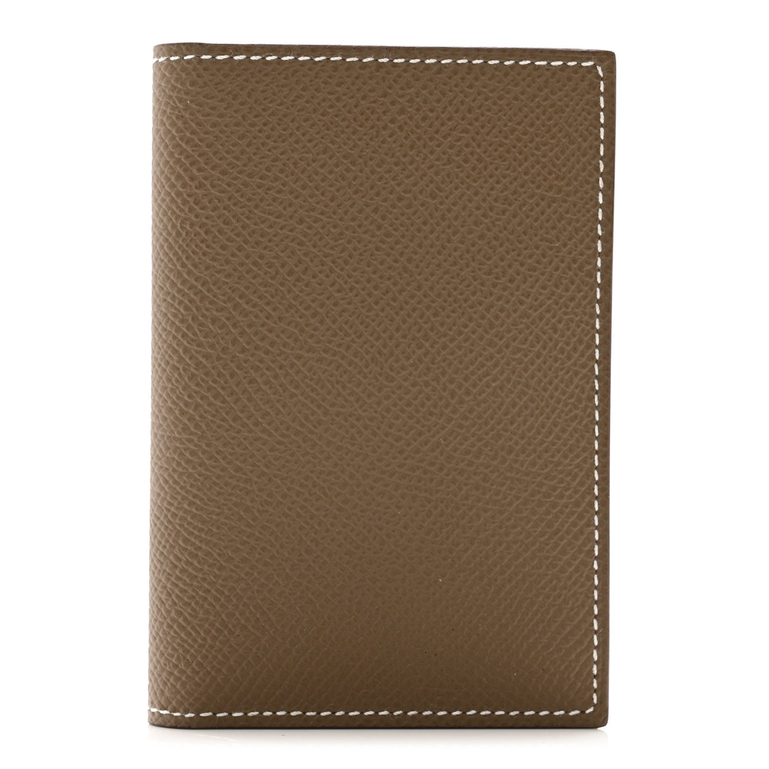 Hermes Epsom MC2 Euclide Card Holder Case Etoupe 1 of 8