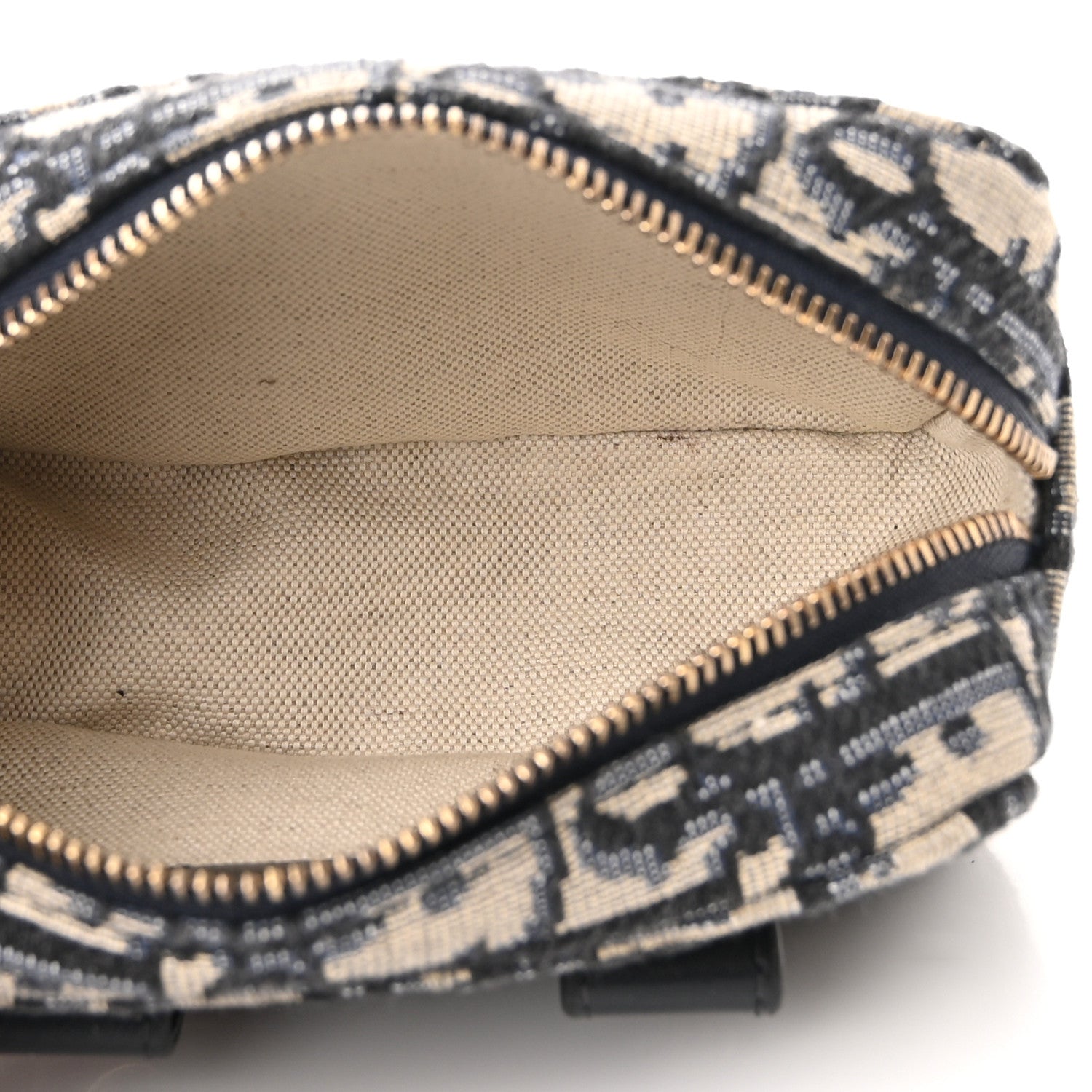 Christian Dior Oblique Belt Pouch Blue 5 of 10