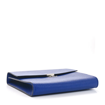 Hermes Chevre Mysore Clic 16 Wallet Bleu Electrique 4 of 11