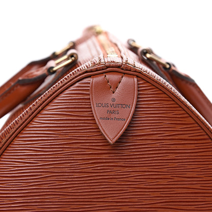 Louis Vuitton Epi Speedy 30 Kenyan Fawn 8 of 19