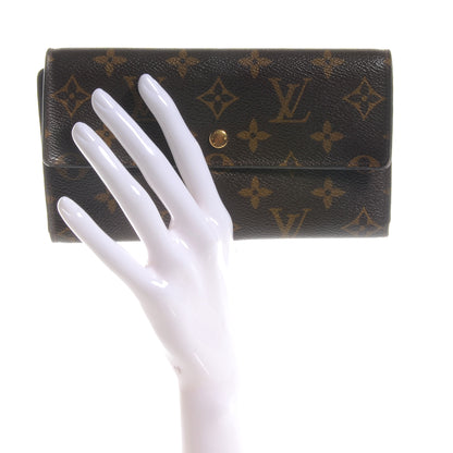 Louis Vuitton Monogram Porte Tresor International Wallet 2 of 7
