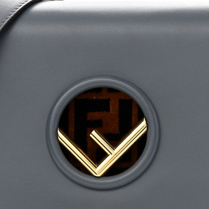 Fendi Vitello Century Velvet F is Fendi FF Kan I Shoulder Bag Tobacco Tempesta 7 of 9