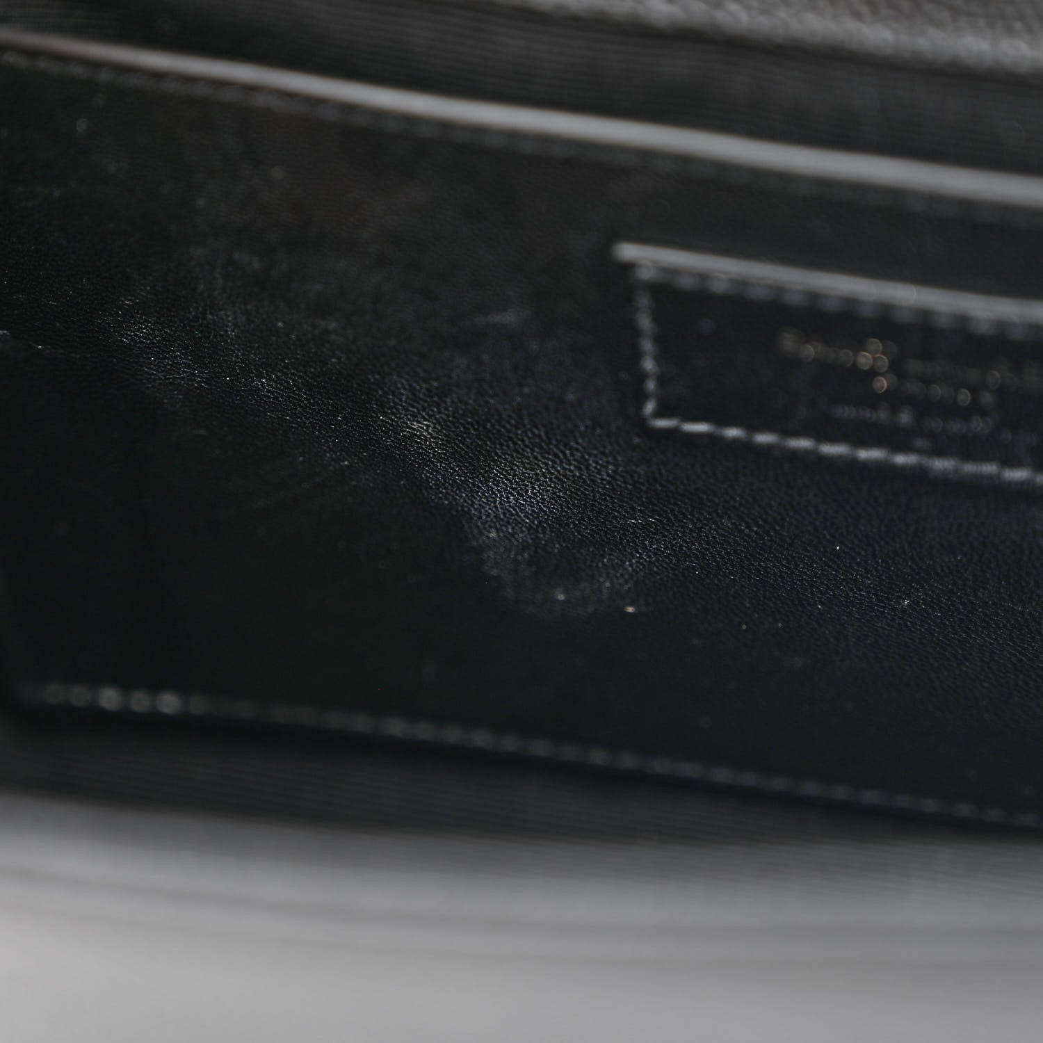 Saint Laurent Grain De Poudre Medium Classic Monogram Monochrome Kate Satchel Black 11 of 13