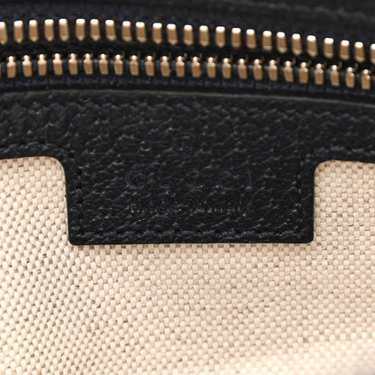 Gucci GG Supreme Monogram Textured Dollar Calfskin Web Small Ophidia Messenger Bag Beige Blue 6 of 11