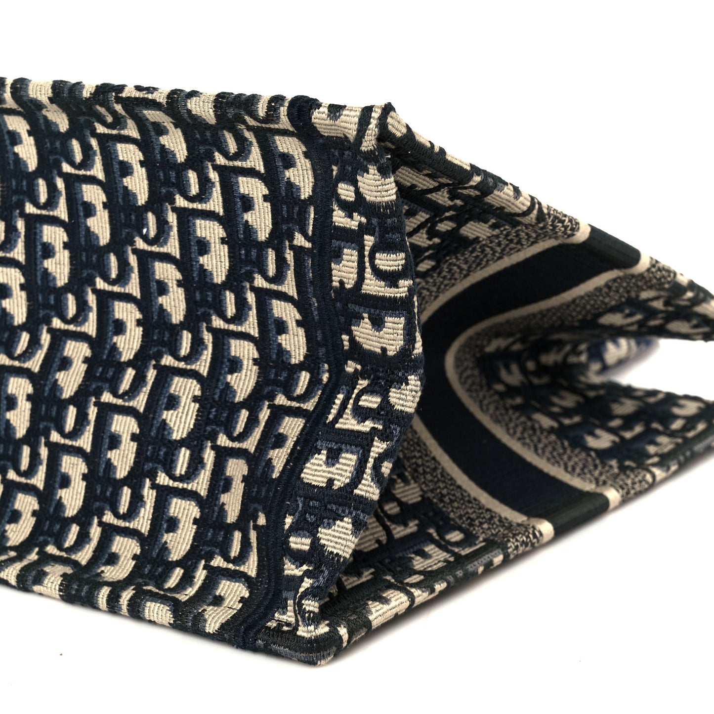 Oblique Medium Book Tote Blue Multicolor