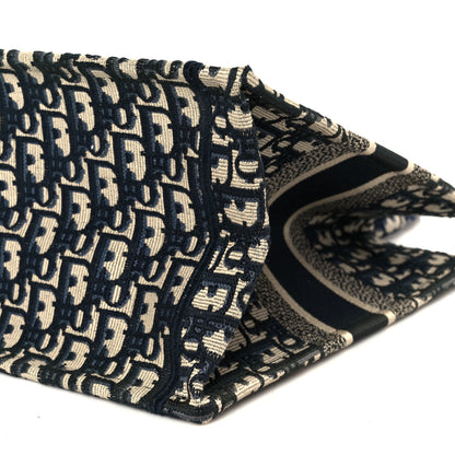 Christian Dior Oblique Medium Book Tote Blue Multicolor 10 of 10