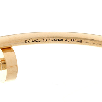 Cartier 18K Yellow Gold Small Juste Un Clou Bracelet 16 4 of 5