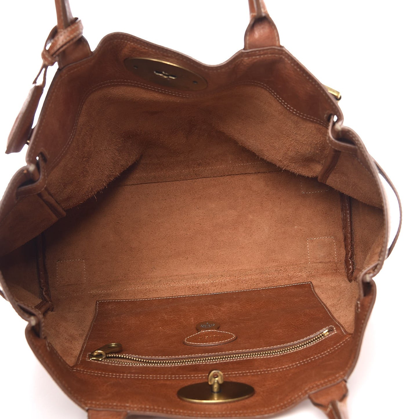 Natural Leather Bayswater Tote Oak
