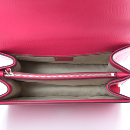 Gucci Dollar Calfskin Crystal Web Medium Dionysus Bamboo Top Handle Bag Box Pink Black Diamond 5 of 11