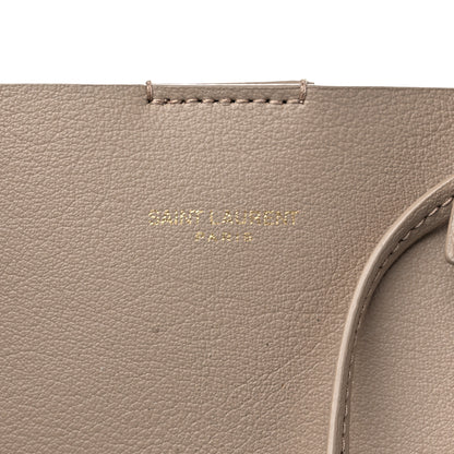 Saint Laurent Calfskin Toy Shopping Tote Nude Powder 6 of 12